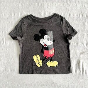 Disney Mickey Mouse Charcoal Kids T-Shirt
